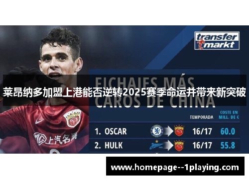莱昂纳多加盟上港能否逆转2025赛季命运并带来新突破