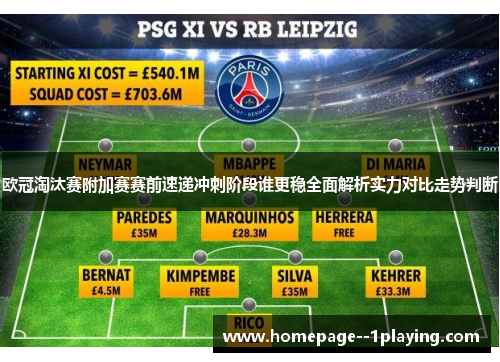 欧冠淘汰赛附加赛赛前速递冲刺阶段谁更稳全面解析实力对比走势判断