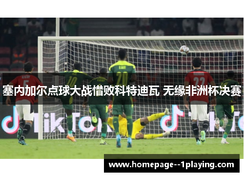 塞内加尔点球大战惜败科特迪瓦 无缘非洲杯决赛